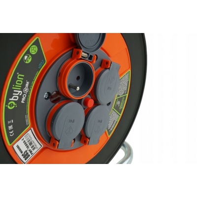 PRZEDŁUŻACZ BUDOWLANY NA BĘBNIE 3*2,5 50M OW 3x2,5