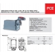 Gniazdo stałe gniazdo PCE 125A/5p 145-6 IP67