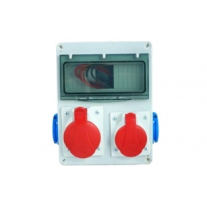 Rozdzielnica erbetka obudowa 16A + 32A + 2x 230v