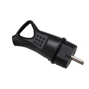 Wtyczka gumowa z uchwytem uchem IP44 230V 16A