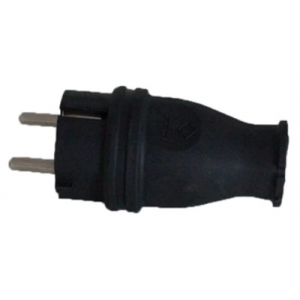 Wtyczka Gumowa 16A 230V IP44 Uni-Schuko gumi