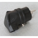 Wtyczka Gumowa kątowa 16A 230V Uni-Schuko guma