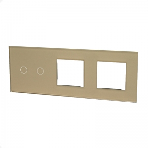 TOUCHME PANEL PODWÓJNY+MODUŁ+MODUŁ ZŁOTY Q
