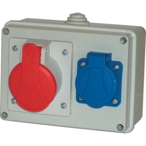 Rozdzielnica Zestaw RBOX 16A/5p + Gs 230V 029