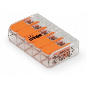 WAGO Szybkozłączka złączka uniwersalna 5x4mm 10szt
