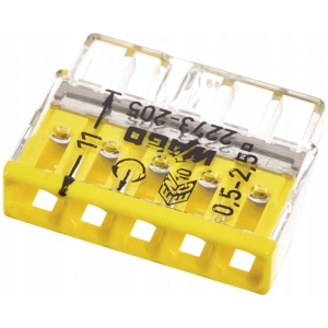 Szybkozłączka 2273 Wago 5x2,5 oryginalna 10szt