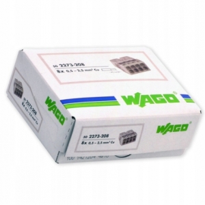 Szybkozłączka 2273 Wago 8x2,5 oryginalna 50szt