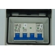 Rozdzielnica budowlana 32A/5 +2x230V zabezpieczona