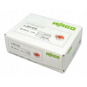 SZYBKOZŁĄCZKA WAGO COMPACT 2x0,5-6mm² 50szt UNIWER