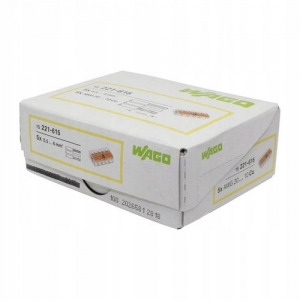 SZYBKOZŁĄCZKA WAGO COMPACT 5x0,5-6mm² 15szt UNIWER