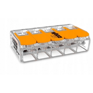 SZYBKOZŁĄCZKA WAGO COMPACT 5x0,5-6mm² 1szt UNIWERS