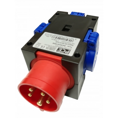 Przejściówka adapter PCE z 16A/5 na 3x230V KEMPING