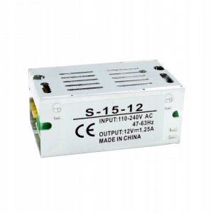 ZASILACZ MODUŁOWY WEWNĘTRZNY 12V 110-240V 15W